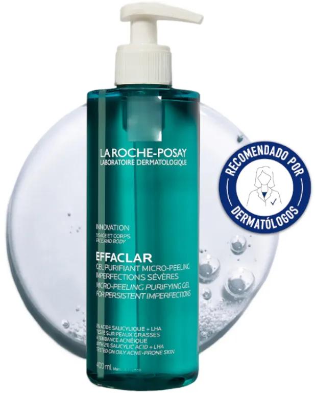 La Roche Posay Effaclar Mikro-Peeling-Reinigungsgel 400 ml
