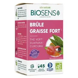 Biosens Brûle Graisse Fort Bio 45 gélules végétales