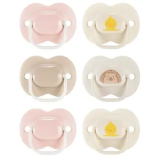 Tommee Tippee Chupete Anytime Beige/Rosa 0-6m 6 uds