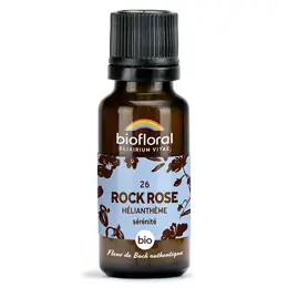 Biofloral 26 Rock Rose Heliantheme Granules Bio Fleur De Bach Granules 19,5 Gr