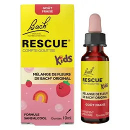 RESCUE® Kids Compte-gouttes GOÛT FRAISE - 10 ml