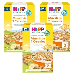 HiPP Organic My First Breakfast 7 Cereali Muesli +12m 3x200 gr