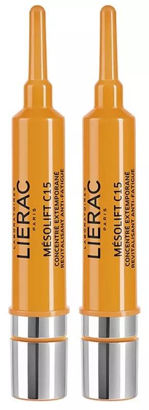 Lierac Mesolift C15 Revitalisierend 2 Ampullen x 15ml