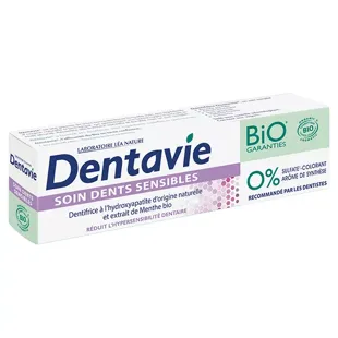 Dentifricio biologico per la cura dei denti sensibili Dentavie 75 ml