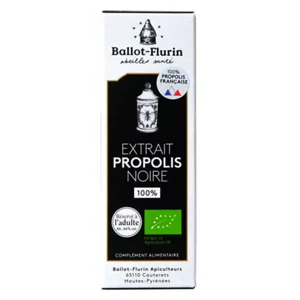 Ballot-Flurin Propolis Noire Extrait Bio 15ml