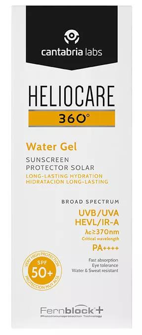 Heliocare 360 Gel Water SPF50+ 50 ml