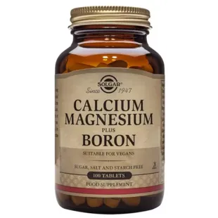 Solgar Calcium/Magnesium Plus Bor 100 Tabletten