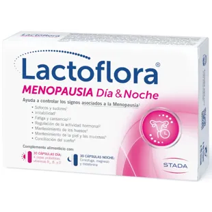 Lactoflora Menopause Day and Night 60 Capsules