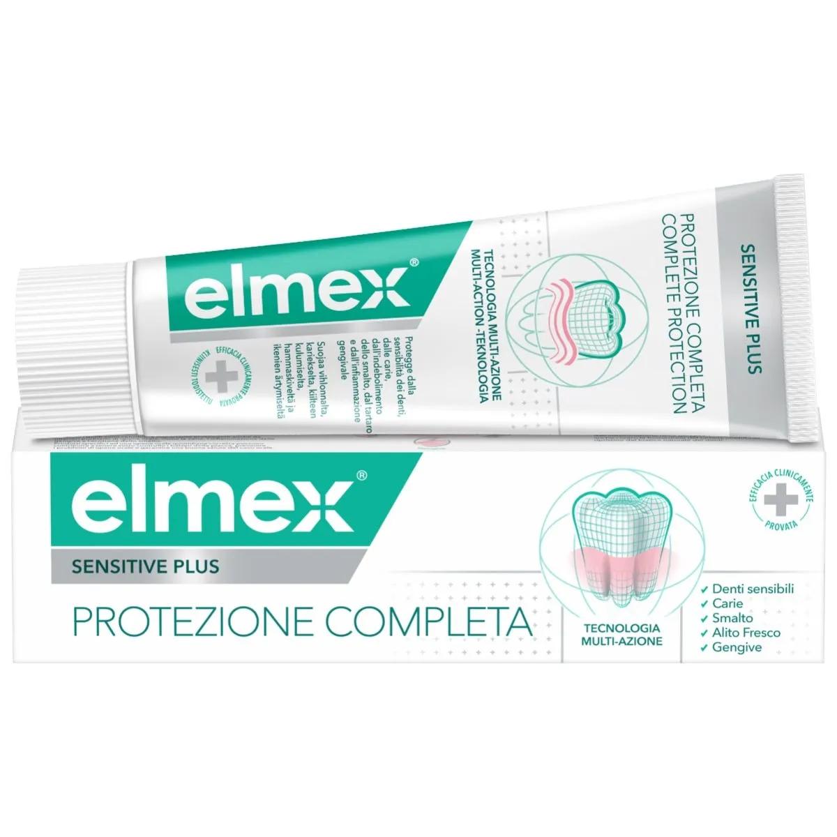 Elmex Dentifricio Sensitive Plus Protezione Completa Denti Sensibili 75ml