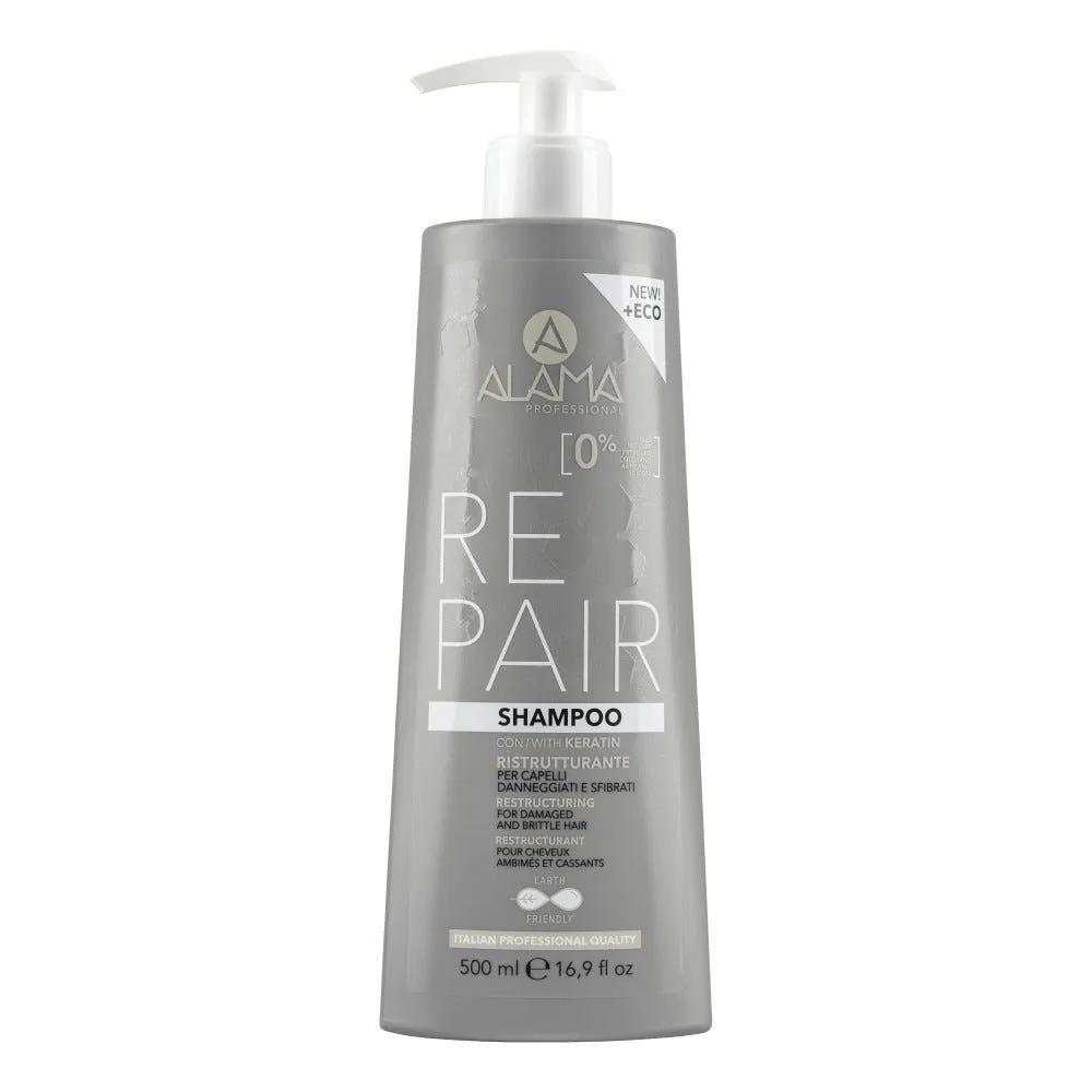 Alama Repair Shampoo Ristrutturante Per Capelli Danneggiati 500 ml