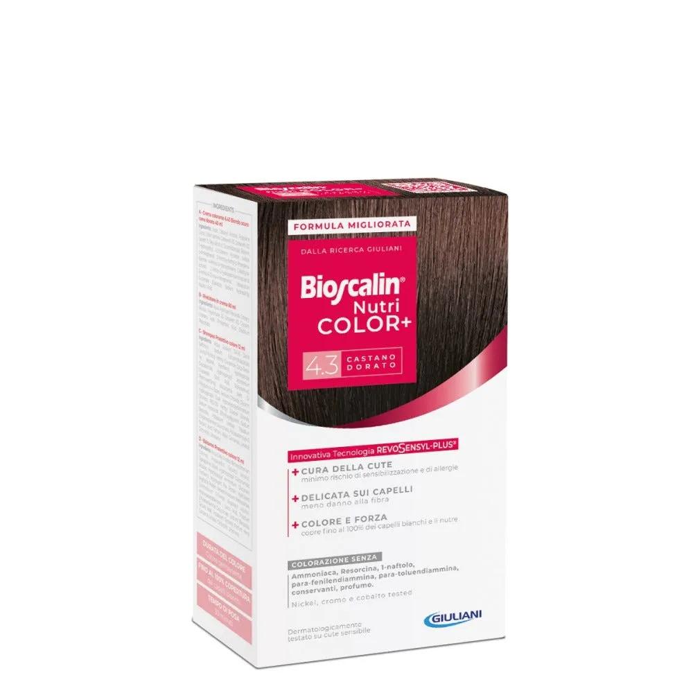 Bioscalin Nutri Color Plus 4.3 Castano Dorato Trattamento Colorante