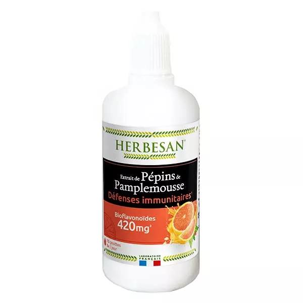 Herbesan Extrait de Pépins de Pamplemousse 420mg 100ml