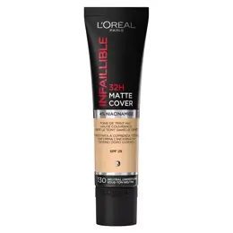 L'Oréal Paris Infaillible 32h Fond de Teint Matte Cover N°130 Sous-Ton Neutre 30ml