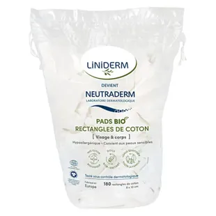 Gilbert Pads Bio Cotone 8 x 10 cm 180 unità