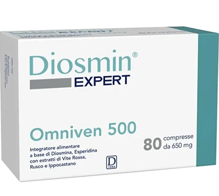 Diosmin Expert Omniven 500 80 Compresse