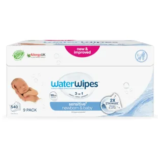 Waterwipes Baby Wipes 9x60 Units