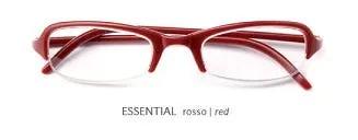 Corpootto Essential Red Occhiali per Lettura +3,00