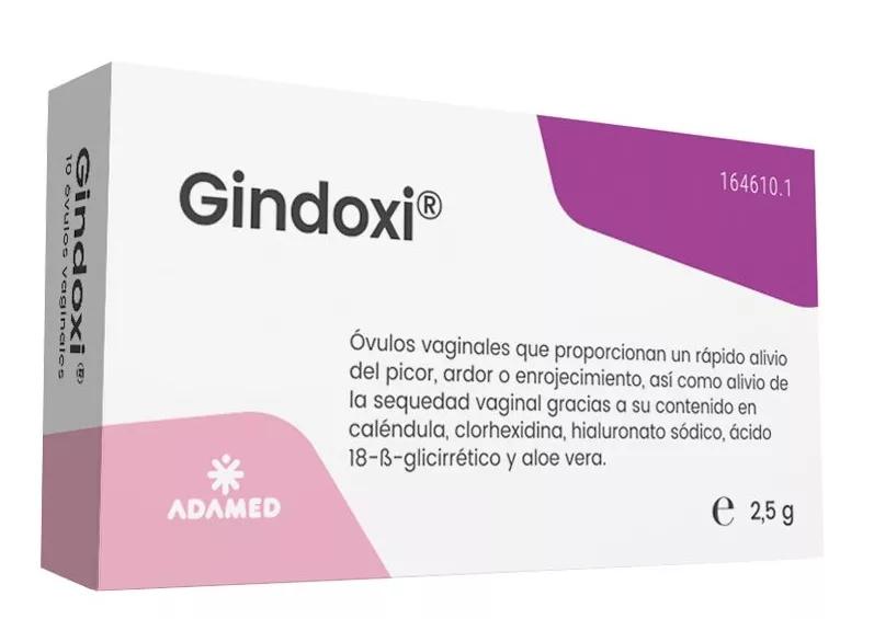 Adamed Óvulos Vaginales Gindoxi 10 uds