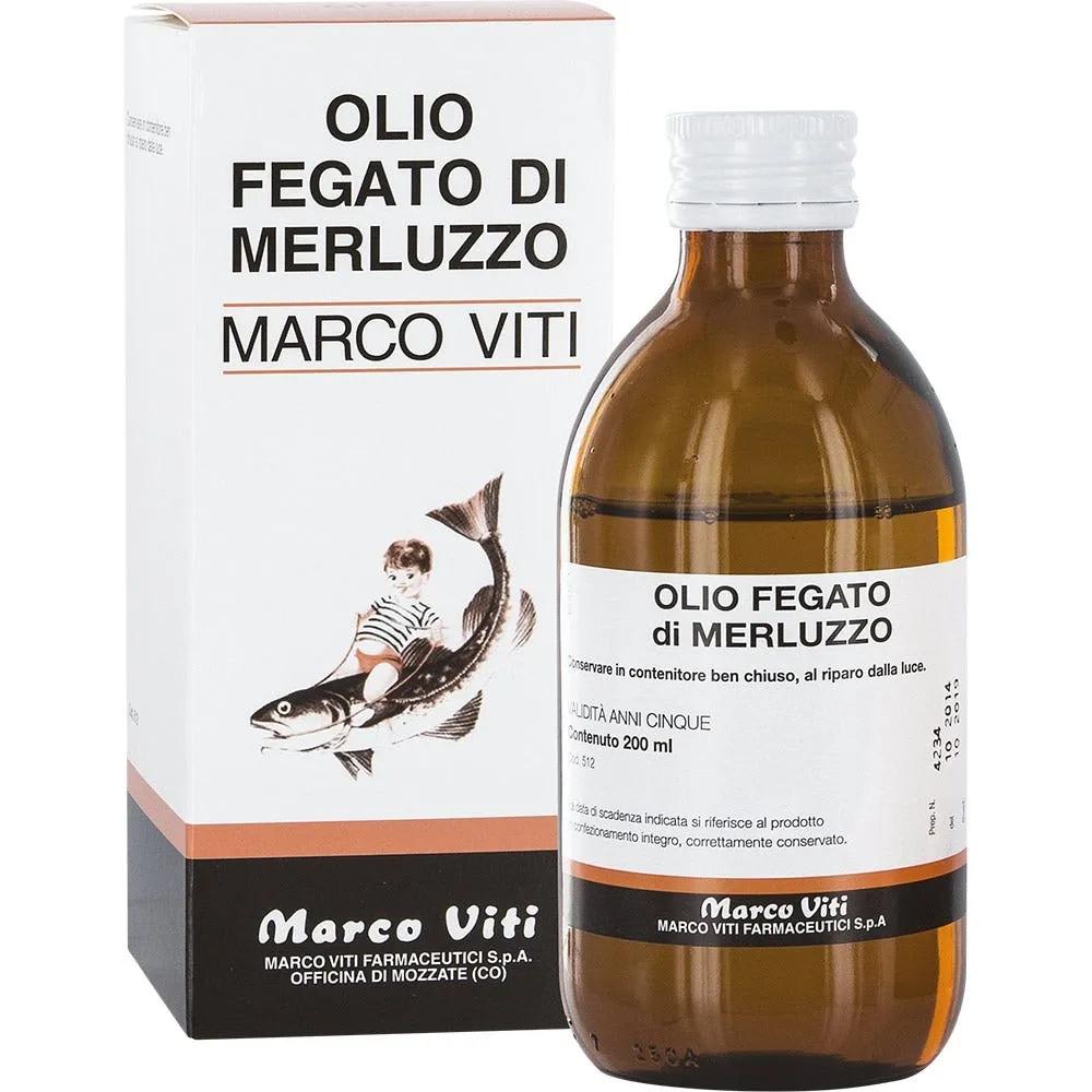 Marco Viti Olio Di Fegato Di Merluzzo 200ml