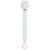 Attache Sucette Suavinex Wonder Illusion Bleu avec Clip et Ruban Silicone +0m
