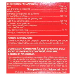 Nat & Form Original Ginseng Gelée Royale 30 ampoules