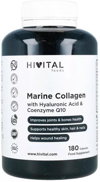 Hivital Colágeno Marino + Ácido Hialurónico 180 Cápsulas