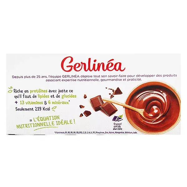Gerlinéa Pasto Dimagrante Crema al Cioccolato 3 x 210g