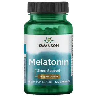 Swanson Melatonin 1mg 120 Capsules