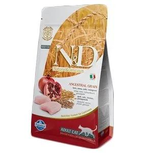 Farmina N&D Ancestral Grain Pollo E Melograno Gatti Adulti Sacco 1,5Kg