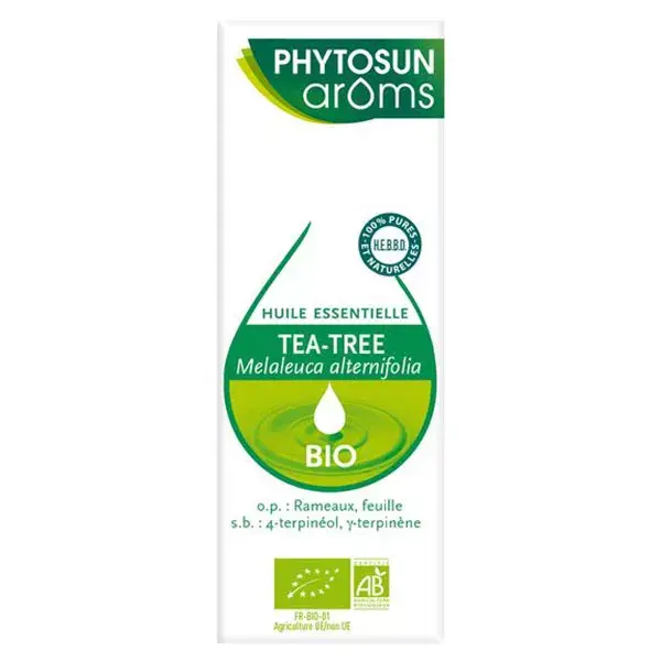 Phytosun Arôms Huile Essentielle Tea Tree Bio 10ml