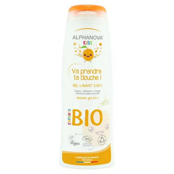 Alphanova Kids Gel de Ducha Albaricoque Bio 250ml
