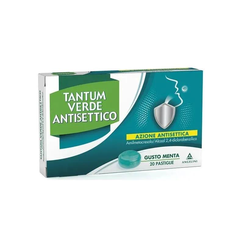 Tantum Verde Antisettico Per Mal Di Gola 20 Compresse