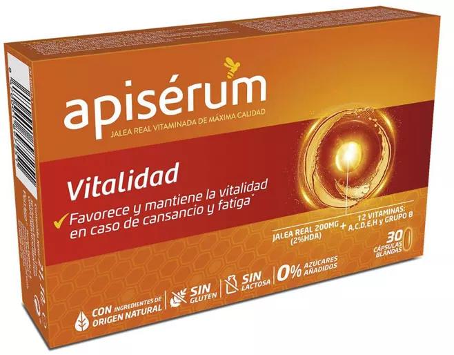 Apisérum Vitalidade 30 Cápsulas