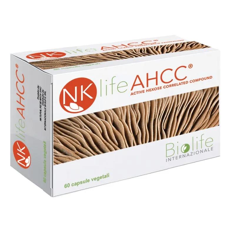 NK Life AHCC Integratore Difese Organismo 60 Capsule