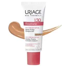 Uriage Roséliane CC Crème SPF30 Apaisante Teinte Medium 40ml