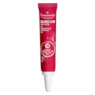 Puressentiel SOS Gel Cura Labbra con 10 Oli Essenziali 5ml