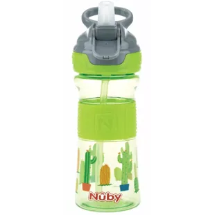 Nûby Flip-It Tritan Mug Soft Silicone Spout 360 ml Green