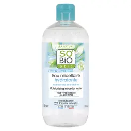 So'Bio Étic Hydra Aloe Vera Eau Micellaire Hydratante Jus d'Aloe Vera Bio 500ml