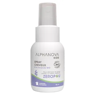 Alphanova Kids ZéroPou Spray Prevenzione Pidocchi Bio 50ml
