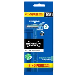 Wilkinson Sword Extra 2 Precision 10 uds + 5 maquinillas de afeitar desechables