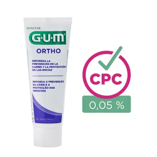 Gum Ortho Gel Pasta Dentífrica 75 ml