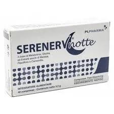 Serenerv Notte Integratore Sonno 40 Compresse