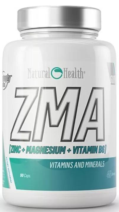 Complexe minéral hormonal ZMA Natural Health 90 capsules