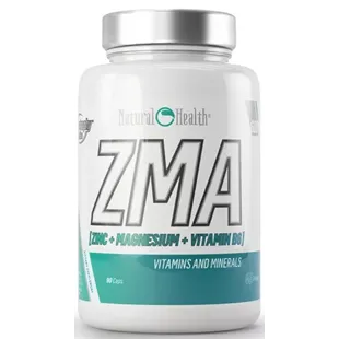 Complexe minéral hormonal ZMA Natural Health 90 capsules