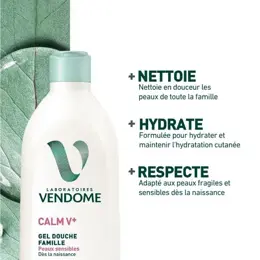 Laboratoires Vendôme - Gel Douche Famille CALMV+ 400ml