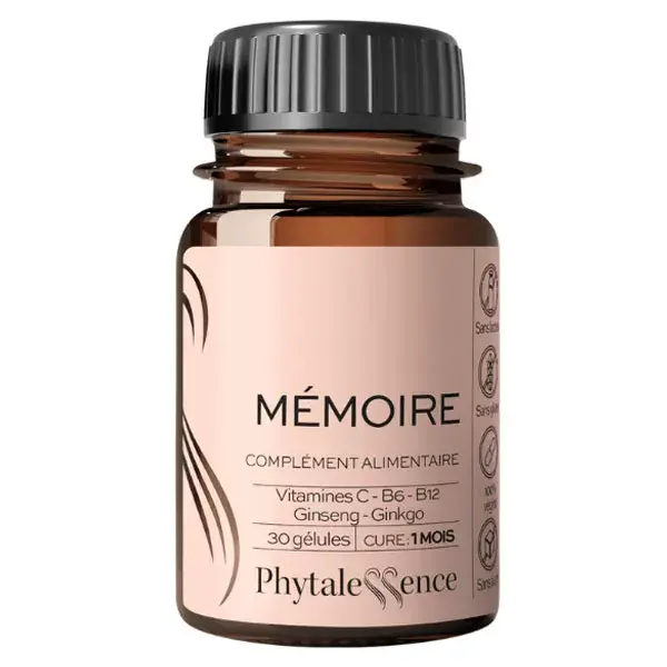 Phytalessence Memory Improvement Capsules x 30 