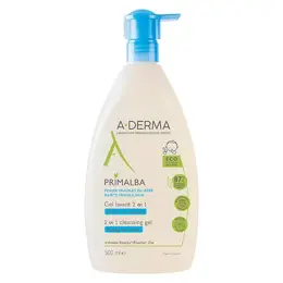 A-Derma Primalba Bébé Gel Lavant 2 en 1 500ml