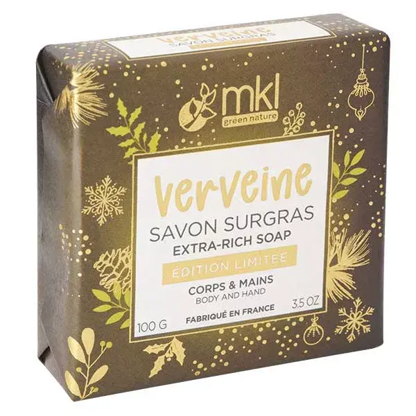 MKL Green Nature - Surgras Verbena Marseille Soap Limited Edition 100g