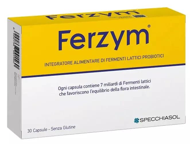 Specchiasol Ferzym Plus 30 Cápsulas