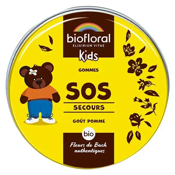 Biofloral Enfants Sos Secours Gommes Bio 45 Gr